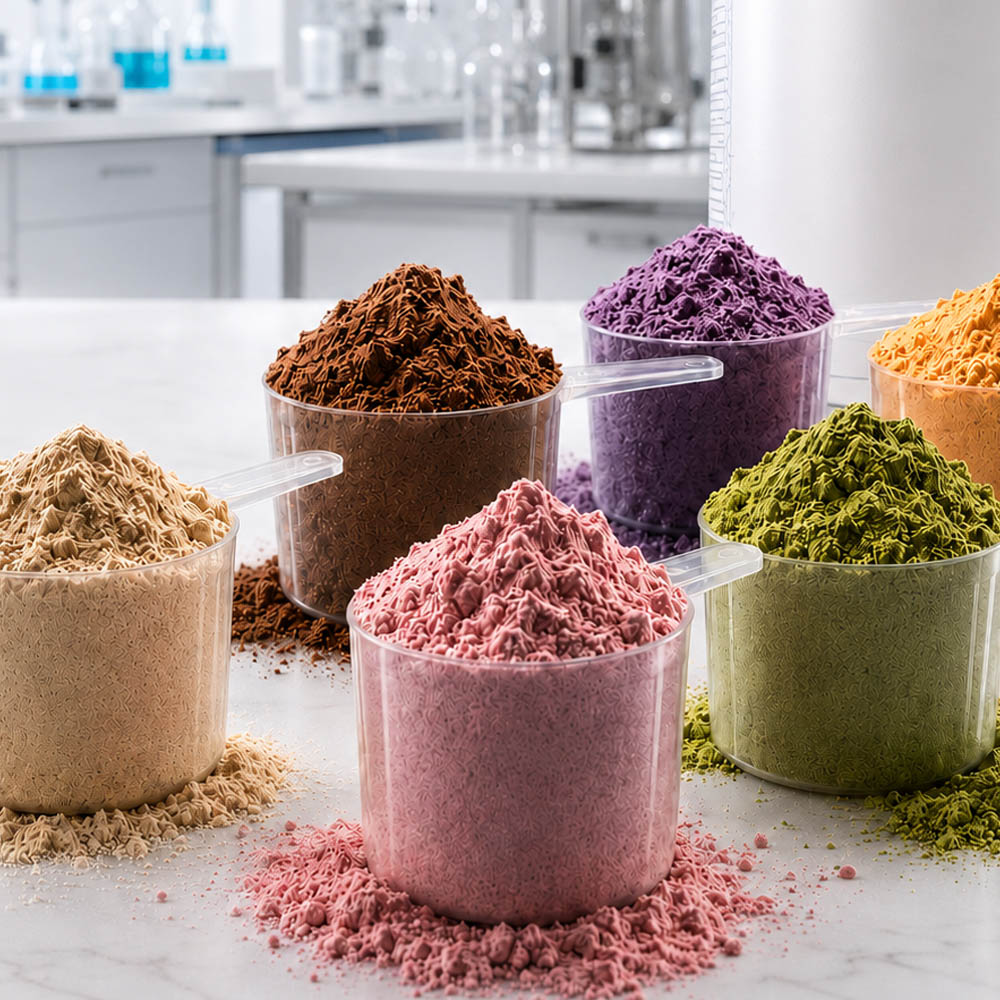 Powdered ingredients